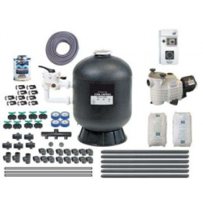 Kit filtration piscine Quick Pack (45 m3 / 65m )