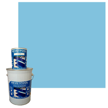 Peinture époxy bleue