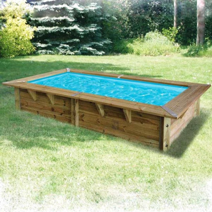 Piscine bois Ubbink Azura 3,50 x 2,00 x 0,71m