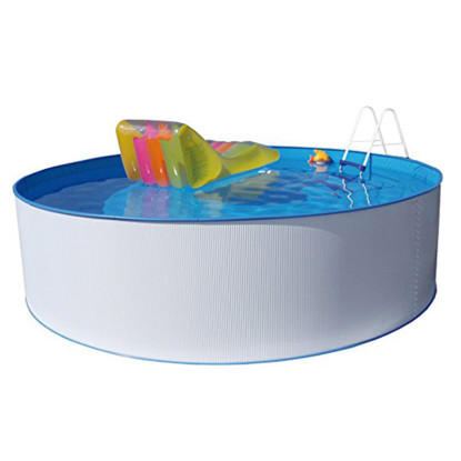 Piscine hors sol métal ronde (jeux non inclus)