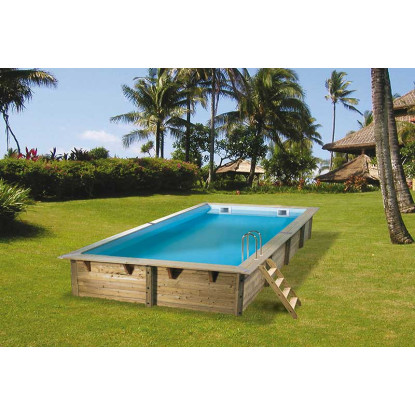 Piscine bois Ubbink Ocea 4,30 x 1,20 m