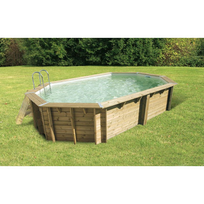 Piscine bois Ubbink Ocea 4,30 x 1,20 m