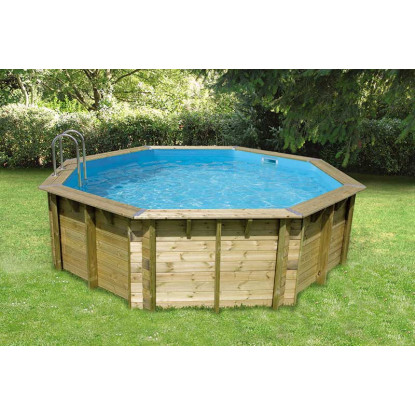 Piscine bois Ubbink Ocea 4,30 x 1,20 m