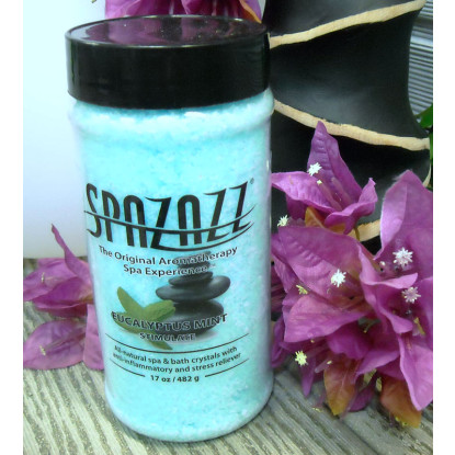 Parfum Menthe Eucalyptus pour bain et spa Spazazz