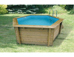 Piscine bois Ubbink Azura 4,10 x h1,20m