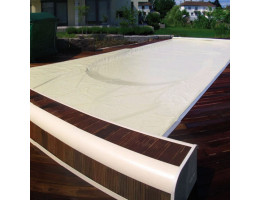 Bâche de piscine Walulock Top - Coloris Sable