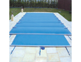 Bâche à barres Securit Pool Summum bleu opaque