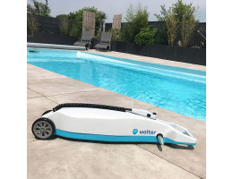 Enrouleur motorisé RollPower Walter pour bâche à barres