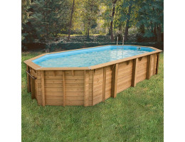 Piscine bois Ubbink Azura 7,50 x 4 x h1,30 m