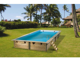Piscine bois Ubbink Ocea 4,30 x 1,20 m