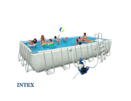 Piscine Intex Ultra Silver 732 x 366 x 132 cm