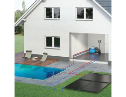 Pose des capteurs solaires Heliopool au sol