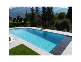 Volet de piscine à caillebotis immergés