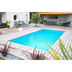 Piscine bois Ubbink Azura 4,30 x 3,00 x h1,26m