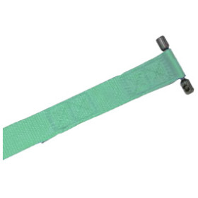 Sangle avec insert inox côté enroulement (amande)