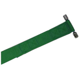Sangle avec insert inox côté enroulement (vert)