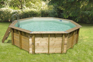 Piscine bois Ubbink Ocea 4,30 x 1,20 m