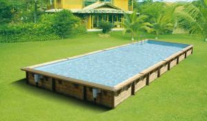 Piscine bois Ubbink Ocea 4,30 x 1,20 m