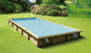 Piscine bois Ubbink Ocea 4,30 x 1,20 m