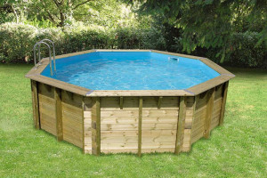 Piscine bois Ubbink Ocea 4,30 x 1,20 m