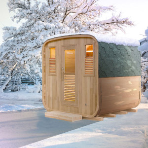 Sauna d'extérieur à vapeur Gaïa Nova Holl's