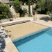 Couverture de piscine Walulock Under - Coloris Sable - Rails IN