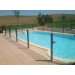 Barrière de sécurité piscine en verre / aluminium
