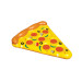 Pizza gonflable pour piscine