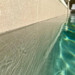 Piscine avec liner 3D Effect coloris sable