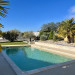 Piscine avec liner 3D Effect coloris sable