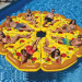 Pizza gonflable pour piscine