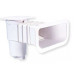 Skimmer design béton - Blanc