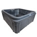 Spa 4 places rotomoulé Mercure - Coloris gris foncé