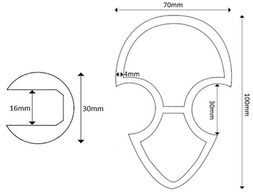 Poteaux de la barrière piscine en verre