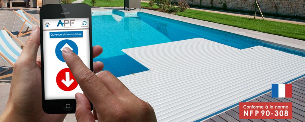 Cover Control : transforme votre smartphone en télécommande pour votre volet de piscine