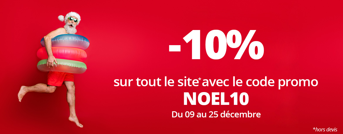 Promotion piscine de Noël