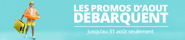 Promotions piscine en août