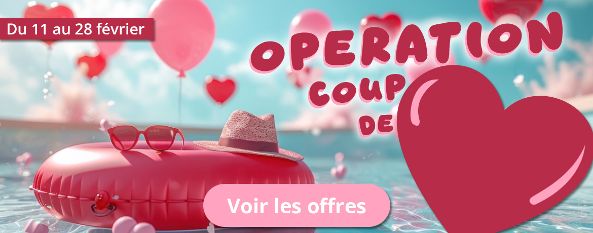 Promotions piscine du mois de février