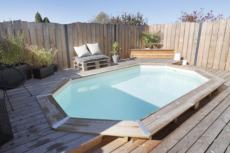 Piscine bois Ubbink Sunwater 300 x 490 x 120 cm