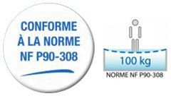 Norme sécurité piscine NF P90-308