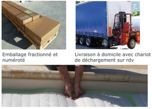 Une logistique simplifiée pour votre volet piscine