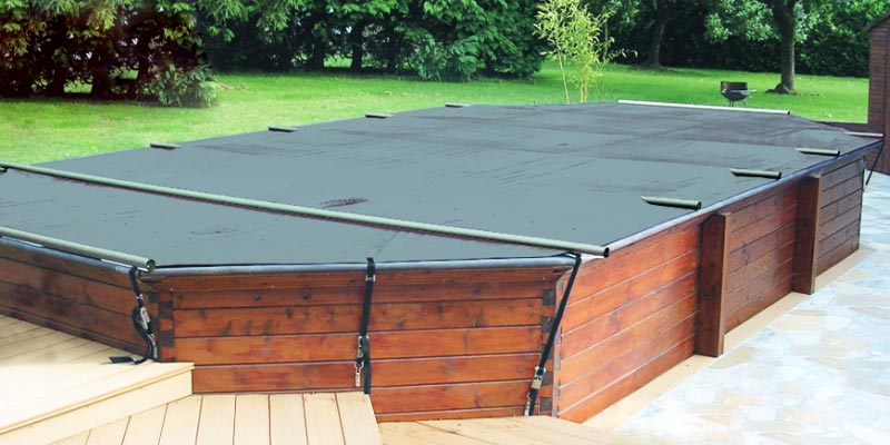Bâche De Piscine Rectangulaire - Tissu Oxford 210D Imperméable - Anti-UV Et Réfléchissante - Plusieurs Tailles (300x201 Cm)