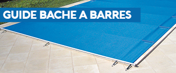 Guide bâche à barres pour piscine