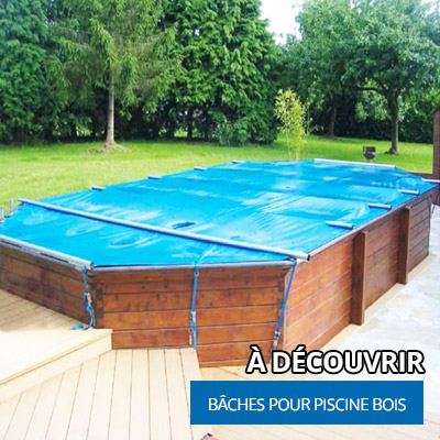 Découvrez nos bâches pour piscine hors sol en bois