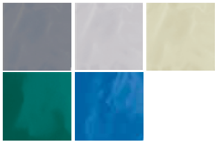 Coloris de la couverture d'hivernage gonflable Flybâche