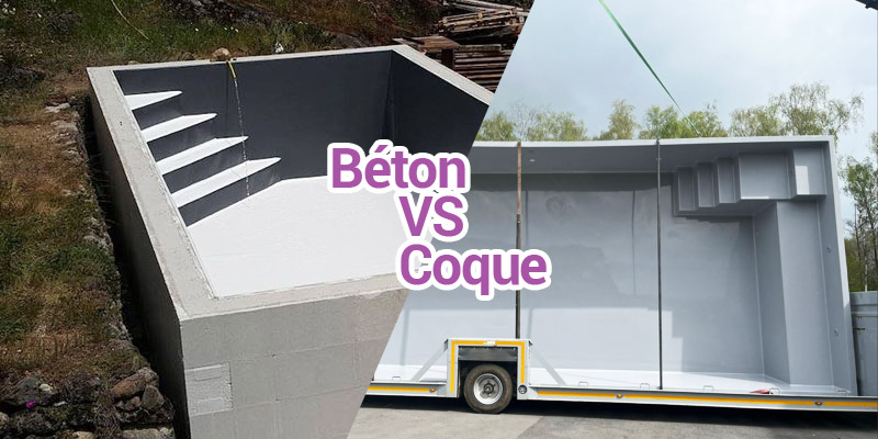 Choisir une piscine coque ou une piscine béton ?