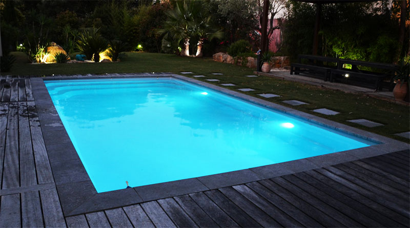 Projecteurs led plats pour piscine Seamaid Ledinpool blanc